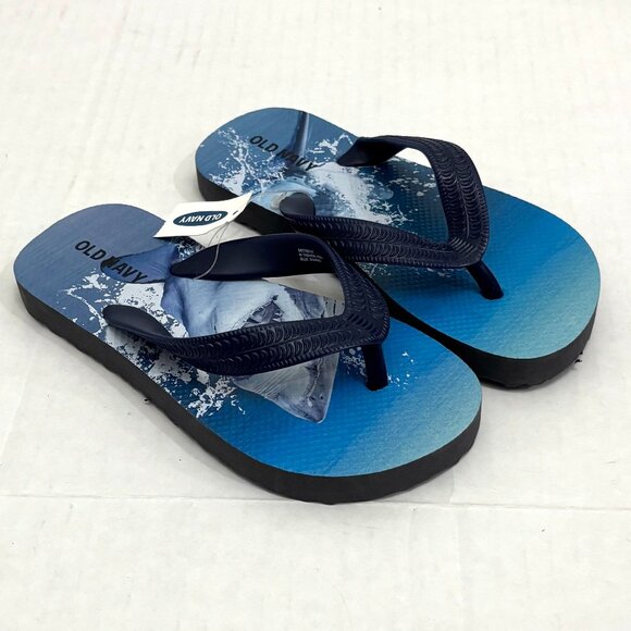 NWT Old Navy Shark Flip Flops - Picture 1 of 5